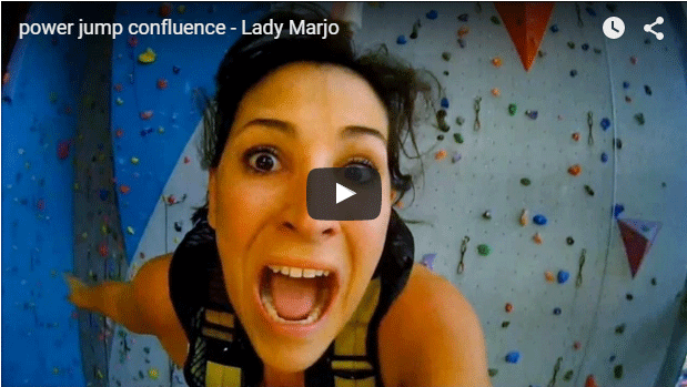 video lady marjo confluence power jump